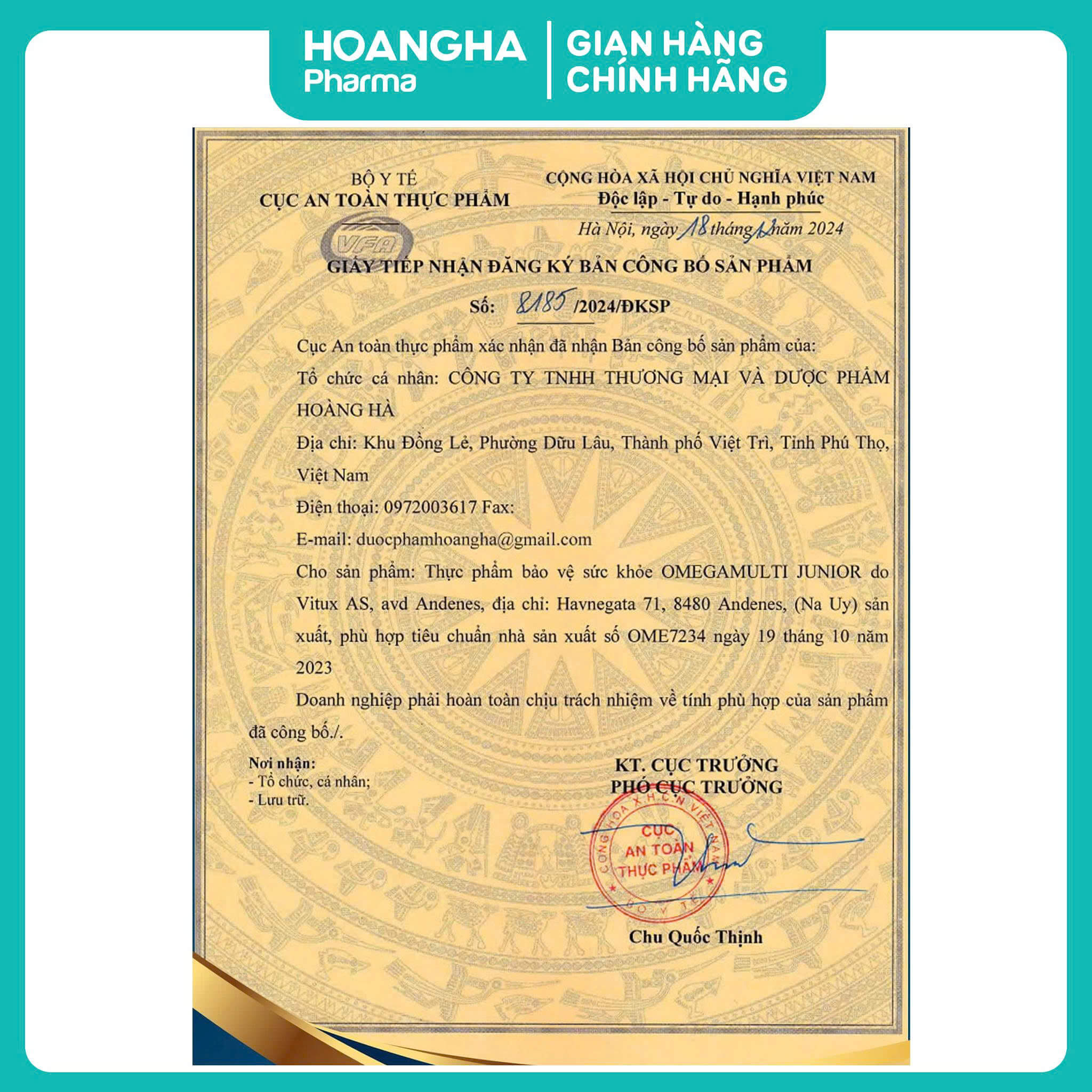 Dược Phẩm Hoàng Hà